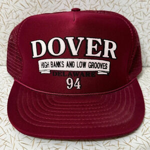 Vintage 1994 NASCAR Racing Dover International Speedway Delaware Trucker Hat